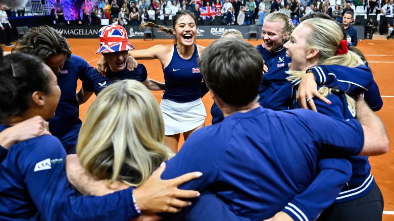 Emma Raducanu inspired Britain to an impressive win against France in the Billie Jean King Cup.