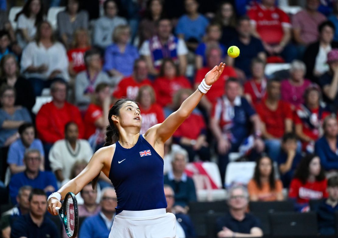 It is the first time Great Britain has qualified for the Billie Jean King Cup finals, except as a host nation.