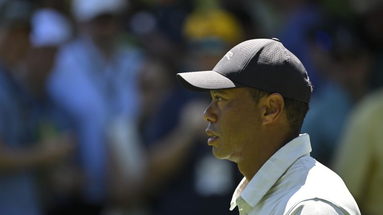 Tiger Woods suffered a disastrous third round at The Masters.
