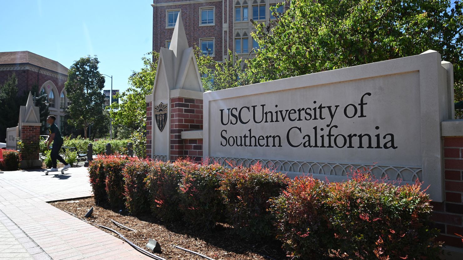 The University of Southern California removed prominent speakers and honorees from its graduation ceremony next month.