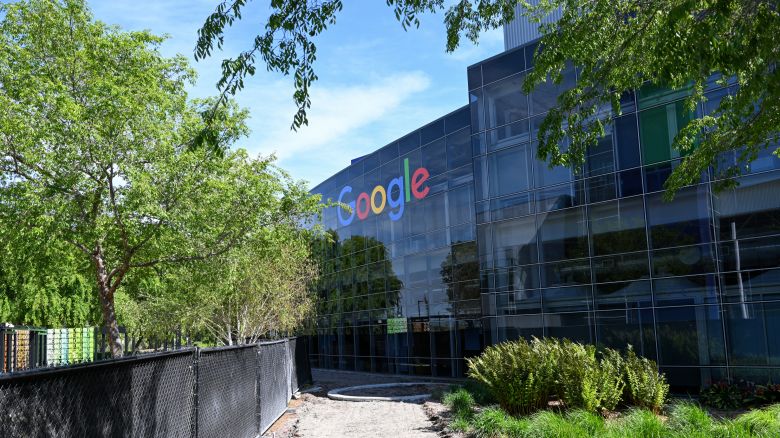 A view of Google headquarters in Mountain View, California