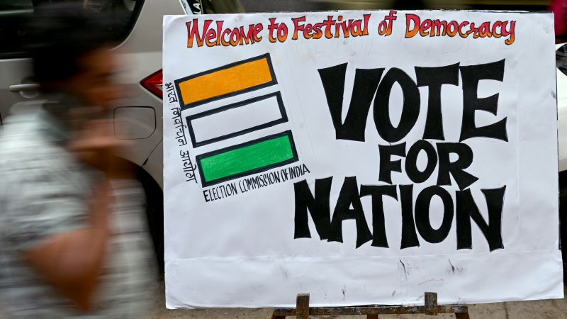 Индия се насочва към урните в най-големите избори в света