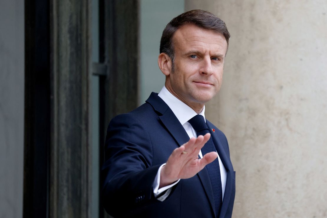 French President Emmanuel Macron has said he cannot rule out sending Western troops to Ukraine.