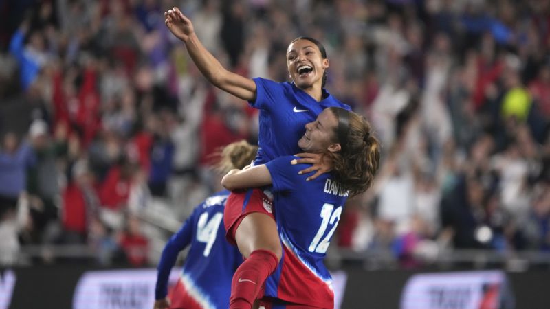 Женският футболен отбор на САЩ „тъкмо започва“ след пета поредна победа в SheBelieves Cup