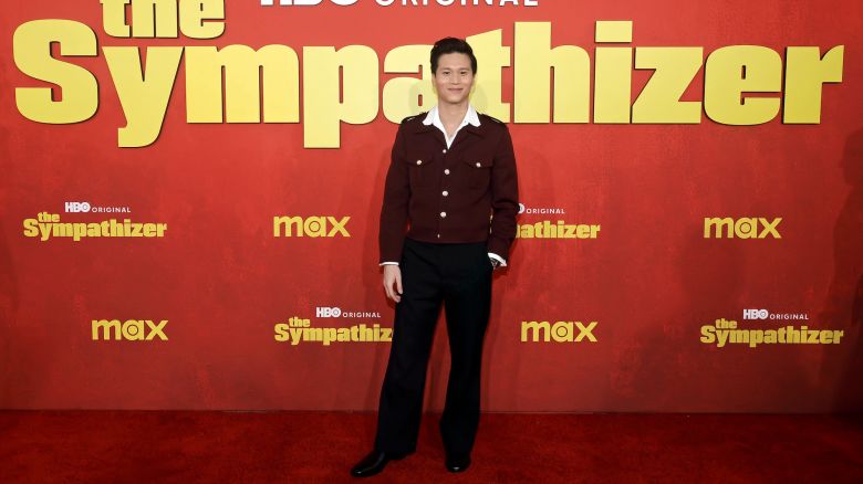 Hoa Xuande attends the Los Angeles Premiere of HBO Original Limited Series "The Sympathizer" at The Paramount LA on April 9, 2024 in Los Angeles, California.