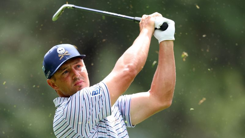Bryson DeChambeau has the infamous “par-67” comments to advance in the first round of the Masters