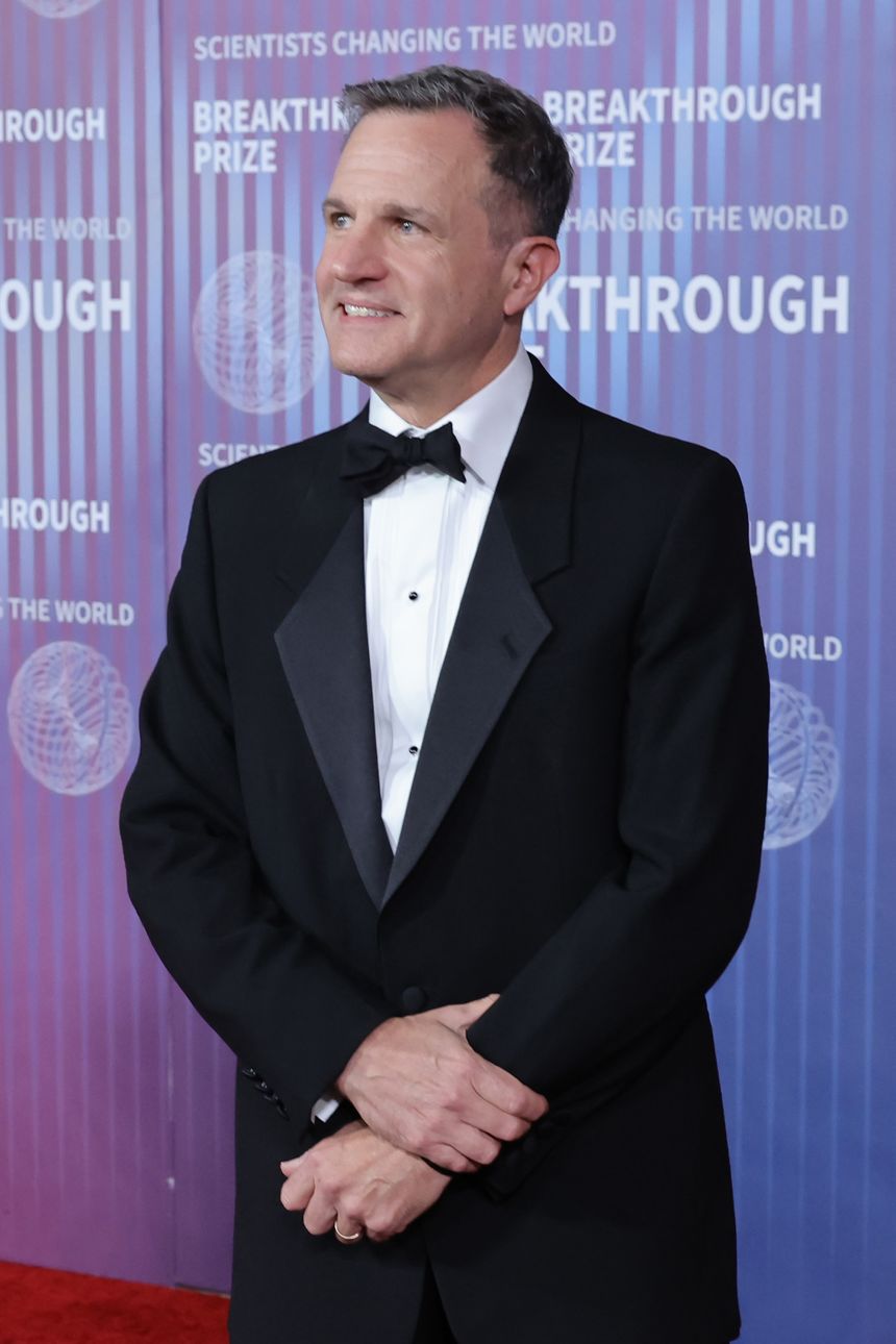 Cell biologist Dr. Paul Negulescu attends the 10th Breakthrough Prize ceremony in April 2024 in Los Angeles.