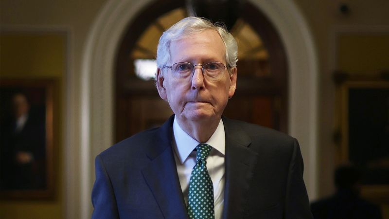 McConnell, free from leadership constraints, bucks Trump and the evolving GOP