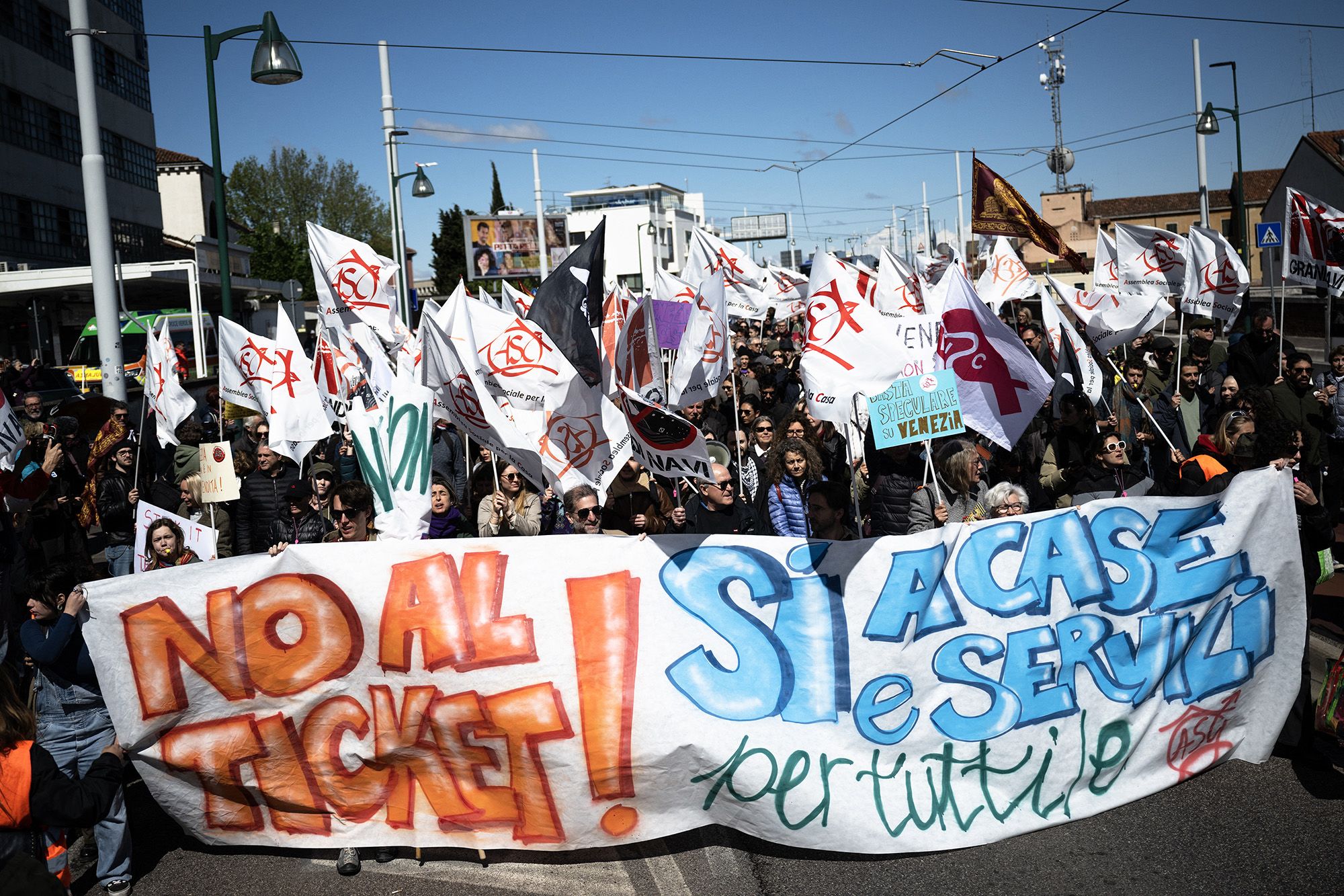 Protests as Venice begins charging entry fee for day-trippers | CNN