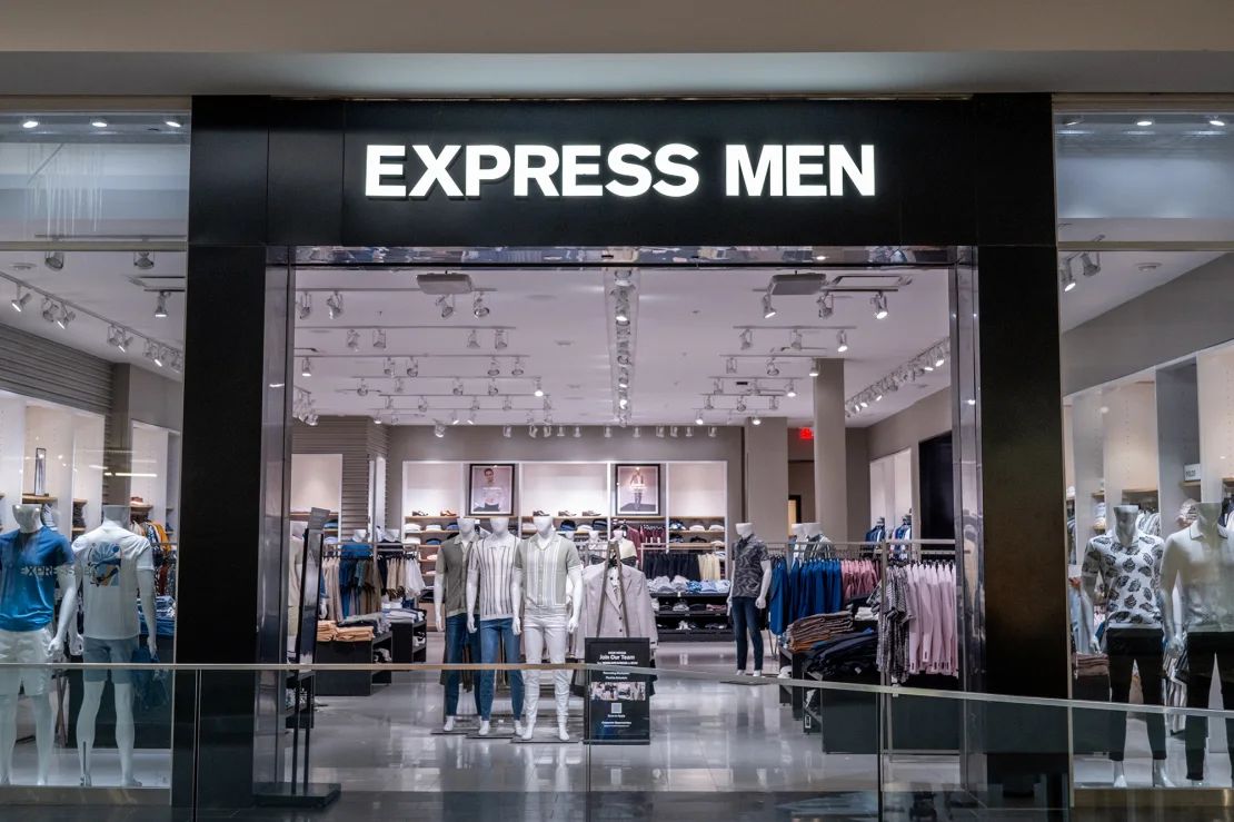 Una tienda Express Men en Texas.