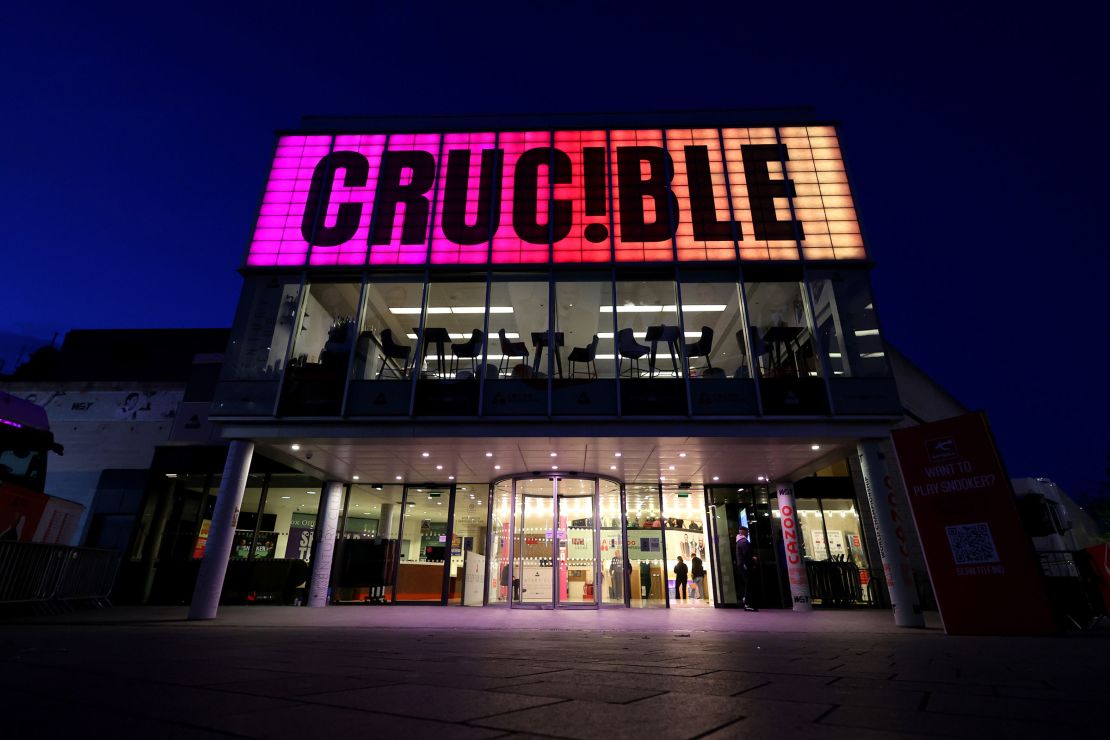 The Crucible Theatre has been the home of the World Snooker Championships since 1977.