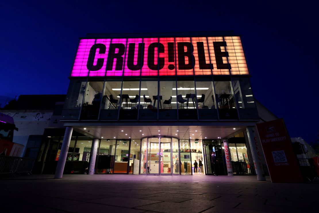 The Crucible Theater has been home to the World Snooker Championship since 1977.