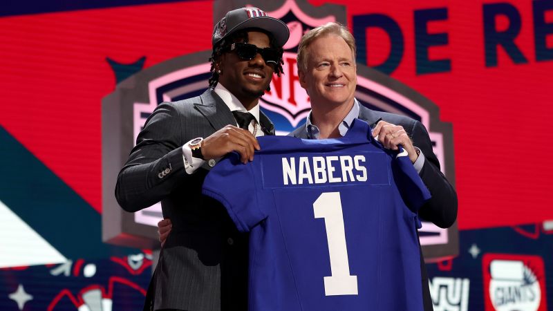 Malik Nabers: Giants rookie wears the first unissued jersey number in NFL history – almost 90 years after it was first unissued