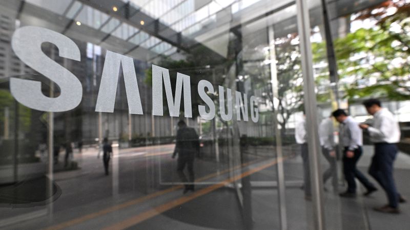 Samsung shares: Shares rose after the technology company reported a big jump in profits