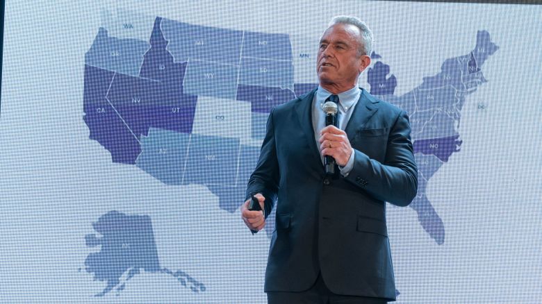 Independent presidential candidate Robert F. Kennedy Jr. made a 'No Spoiler' pledge for the upcoming elections at a campaign stop in May 2024.