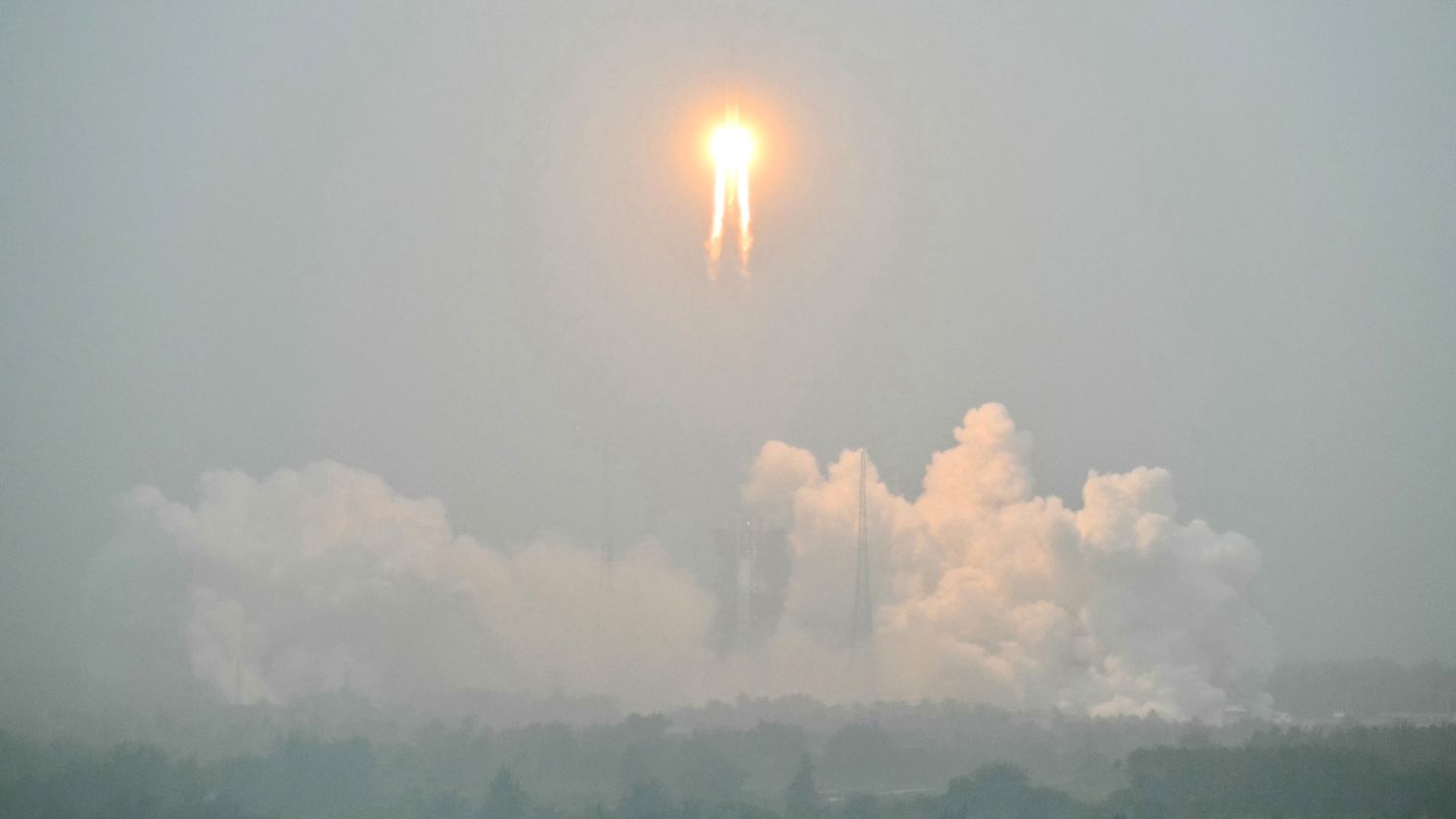 The Chang'e-6 mission lunar probe lifts off Friday from the Wenchang Space Launch Center in southern China's Hainan province.