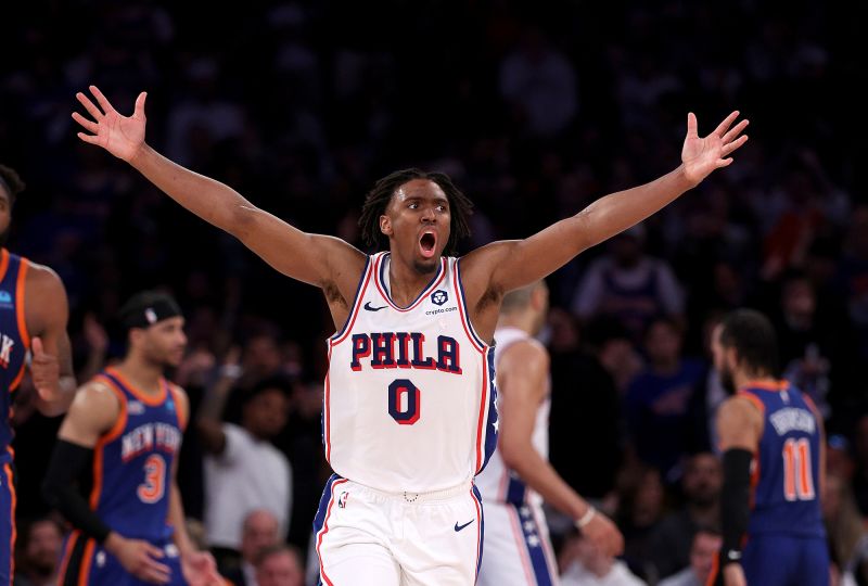 NBA Playoffs: Tyrese Maxey Stuns Madison Square Garden As Philadelphia ...