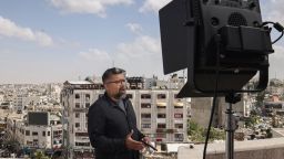 an al jazeera correspondent reports live from ramallah in the occupied west bank on may 5, 2024.