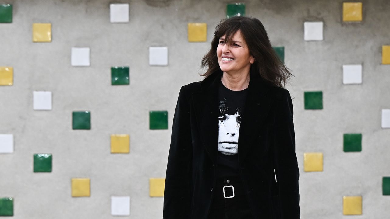 Fashion designer Virginie Viard walks the runway during the Chanel Cruise 2024-2025 show on May 2, 2024 in Marseille, France.