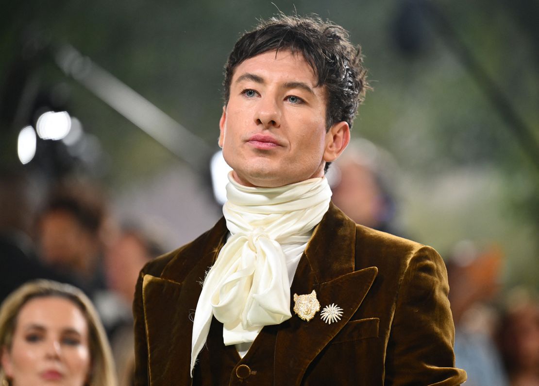 Barry Keoghan photographié au Met Gala en mai.