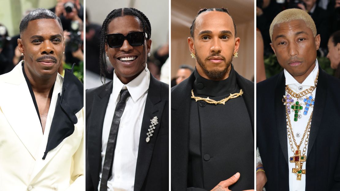 Colman Domingo, A$AP Rocky, Lewis Hamilton and Pharrell Williams will co-chair this year's Met Gala, marking the first time the four men have been selected for the evening's duties.