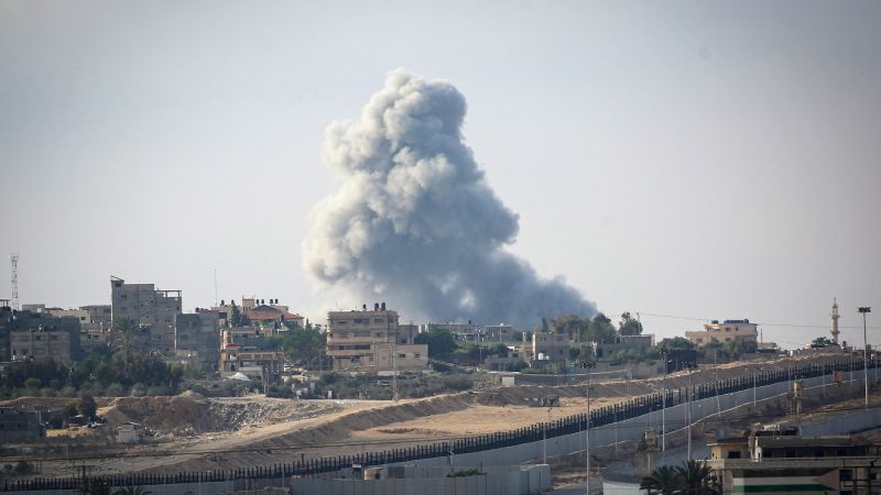 US estimates Israel has massed enough troops to launch full-scale incursion into Rafah, officials say