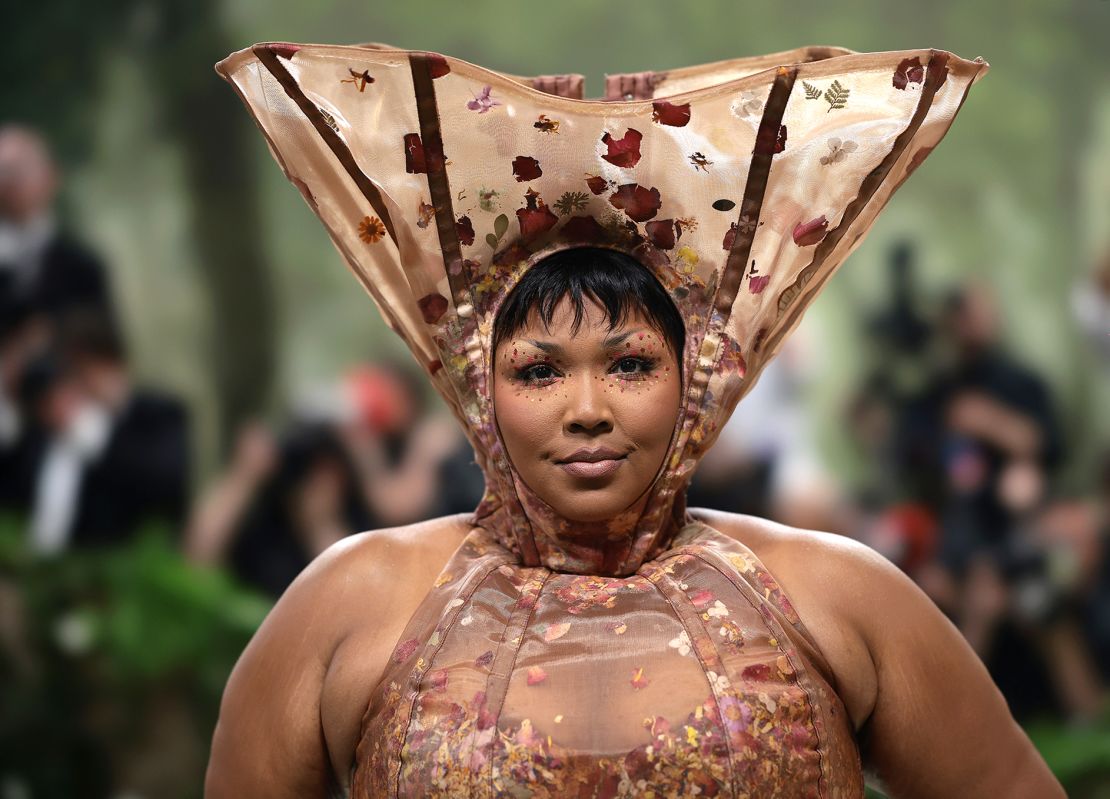 Lizzo attended the 2024 Met Gala.