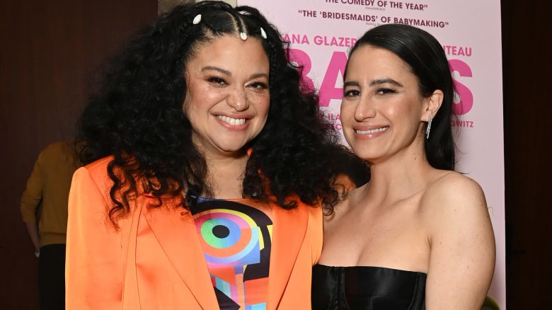 WEST HOLLYWOOD, CALIFORNIA - MAY 09: (L-R) Michelle Buteau and Ilana Glazer attend "Babes" Special Screening & Reception at The West Hollywood EDITION on May 09, 2024 in West Hollywood, California. (Photo by Jon Kopaloff/Getty Images for NEON)