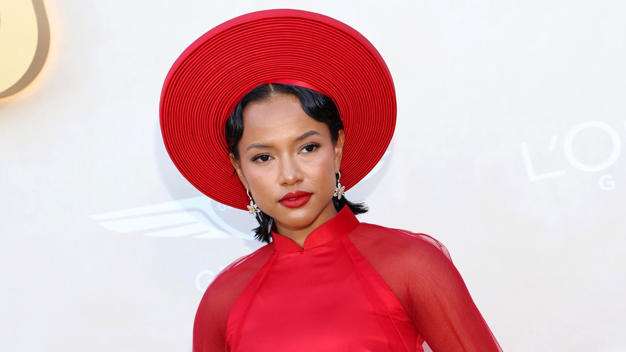 Karrueche Tran attends the Gold Gala 2024