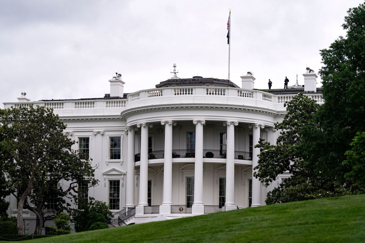 The White House in Washington, DC, on Friday, May 17, 2024.