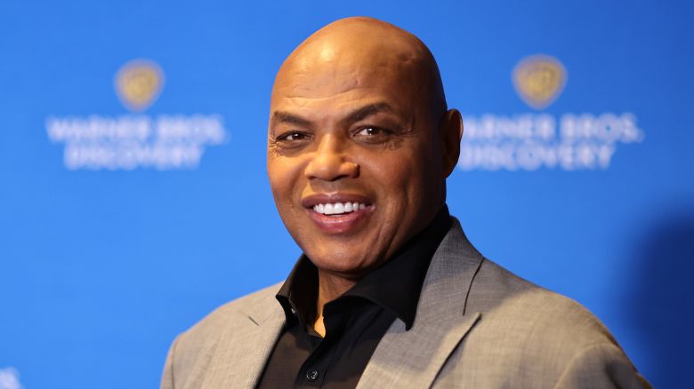 Charles Barkley attends the Warner Bros. Discovery Upfront 2024 in New York City on May 15, 2024.