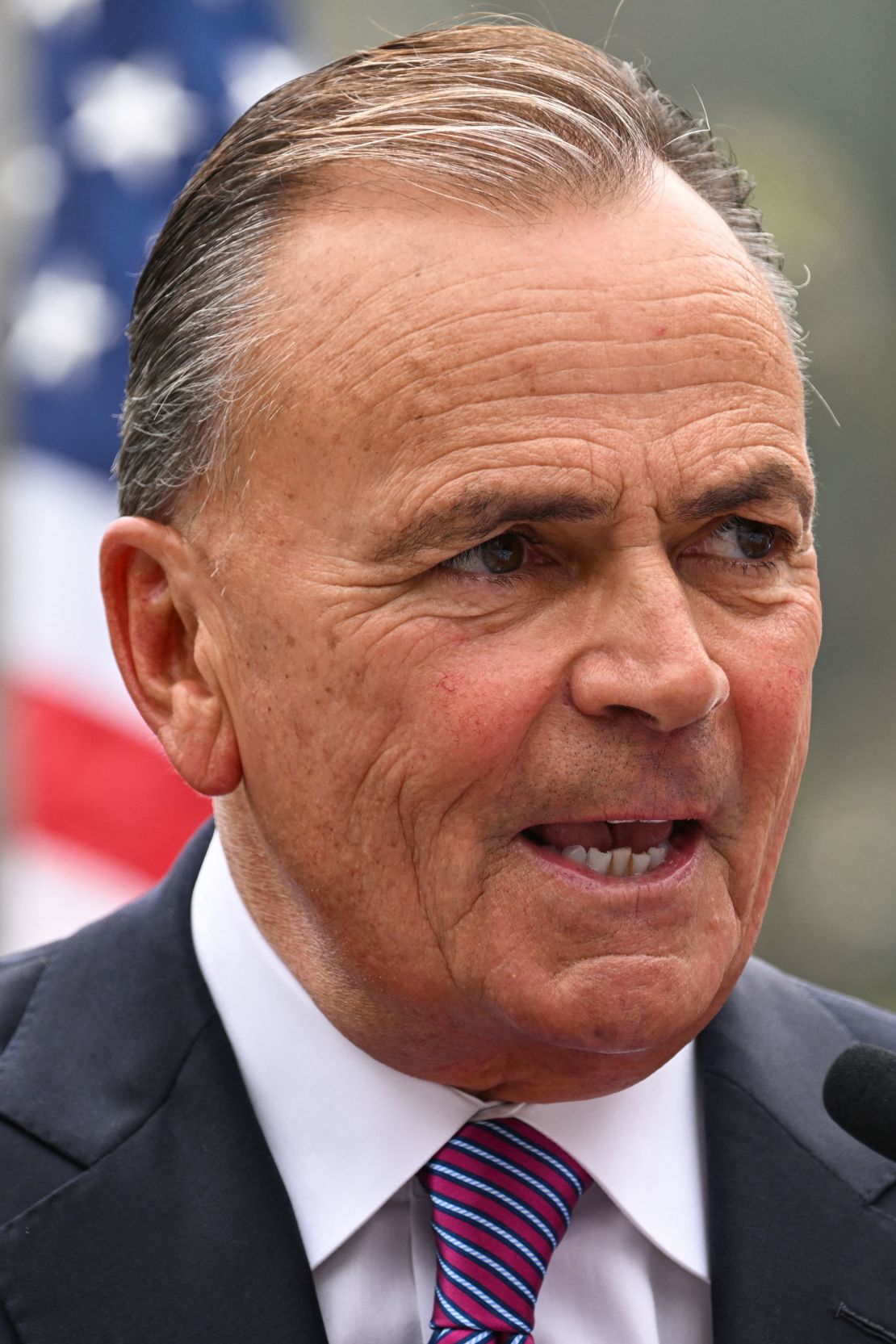 Rick Caruso welcomes US Navy sailors to lunch in Los Angeles during Fleet Week on May 22, 2024.