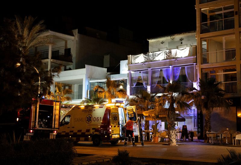 Mallorca Building Collapse: Four Killed In Restaurant Collapse On ...