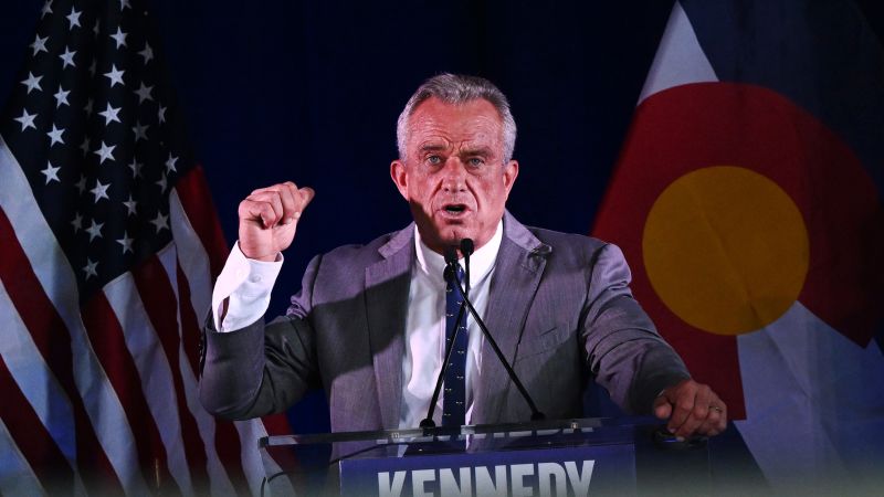 RFK Jr. raises $2.6 million in May