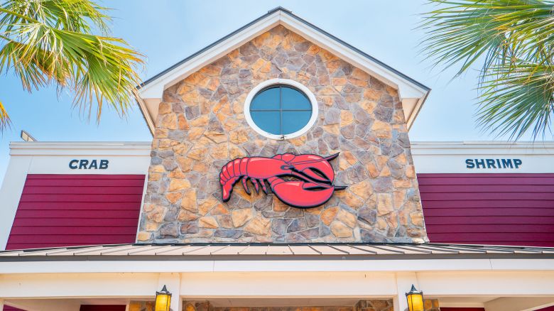 The exterior of a Red Lobster restaurant on May 20, 2024 in Austin, Texas. Red Lobster has filed for Chapter 11 bankruptcy protection after a failed lease-back agreement and "endless shrimp" promotion backfired against company revenue.
