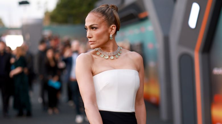 Jennifer Lopez attends the premiere of Netflix's "ATLAS" at The Egyptian Theatre Hollywood on May 20, 2024 in Los Angeles, California.