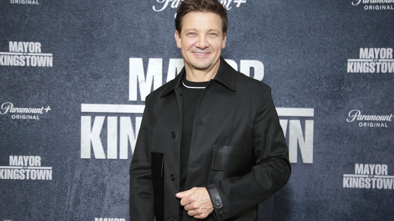 NEW YORK, NEW YORK - MAY 20: Jeremy Renner attends the Mayor Of Kingstown special advanced screening event in NY on May 20, 2024 in New York City. (Photo by Santiago Felipe/Getty Images for Paramount+)