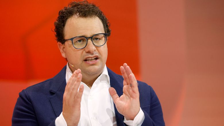PARIS, FRANCE - MAY 22: Co-founder and CEO of Anthropic, Dario Amodei, an artificial intelligence safety and research company attends the Viva Technology show at Parc des Expositions Porte de Versailles on May 22, 2024 in Paris, France. Viva Technology, the biggest tech show in Europe but also in a unique digital format, for 4 days of reconnection and relaunch thanks to innovation. The event brings together startups, CEOs, investors, tech leaders and all of the digital transformation players who are shaping the future of the Internet. The annual technology conference, also known as VivaTech, was founded in 2016 by Publicis Groupe and Groupe Les Echos and is dedicated to promoting innovation and startups. (Photo by Chesnot/Getty Images)