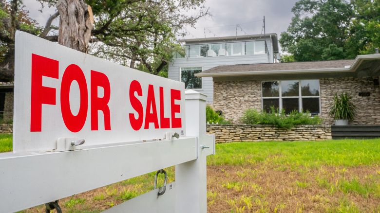 A home available for sale is shown on May 22, 2024 in Austin, Texas.