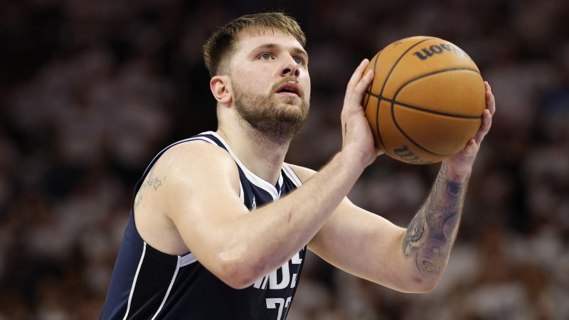 Luka Dončić and Kyrie Irving lead Dallas Mavericks to Game 1 victory over Minnesota Timberwolves in Western Conference Finals