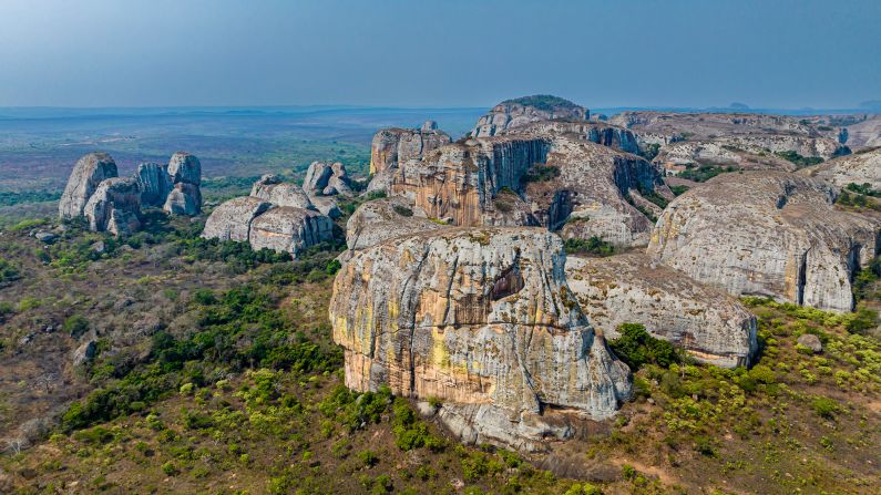 <strong>Pungo Adongo: </strong>These towering stone monoliths in the highlands of Pungo Andongo, known as the Pedras Negras, or Black Rocks, are famed for their natural beauty, but also their role in resistance against Portuguese colonization.