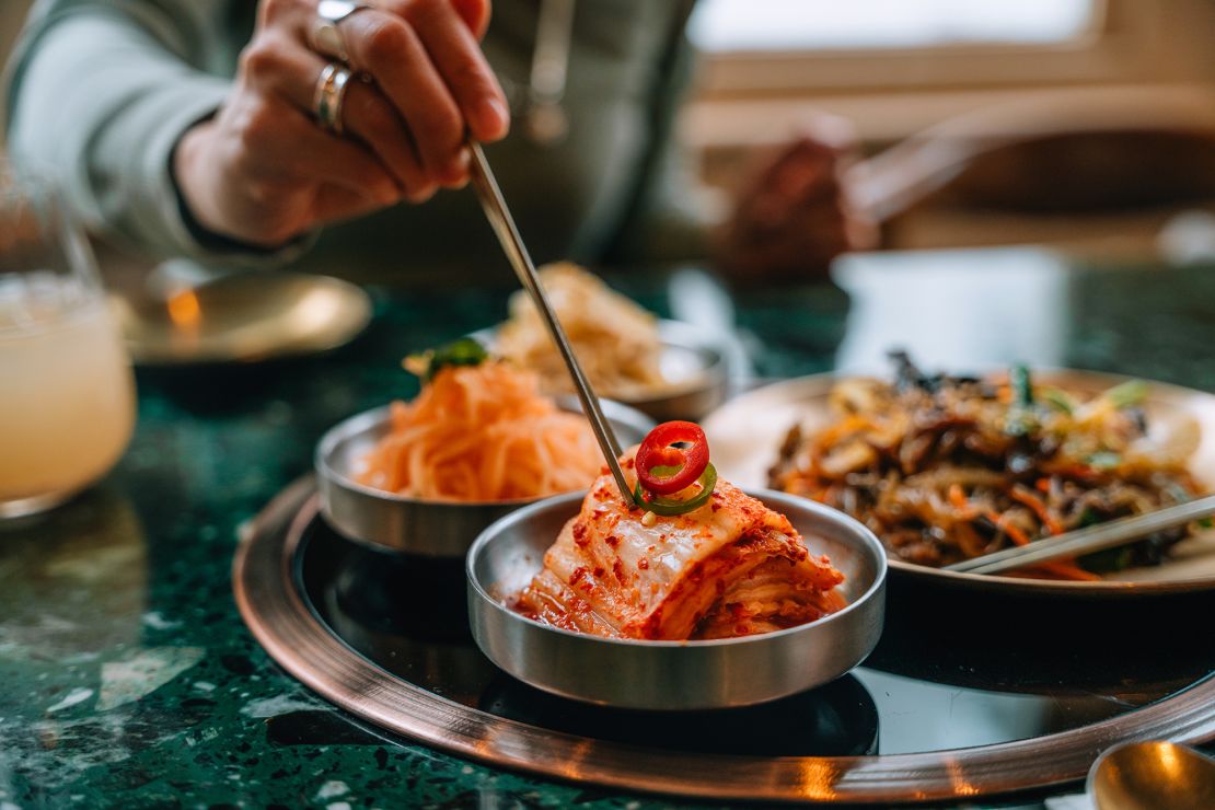 Spice wimps often can't enjoy the traditional Korean fermented vegetables called kimchi due to the dish's level of heat.