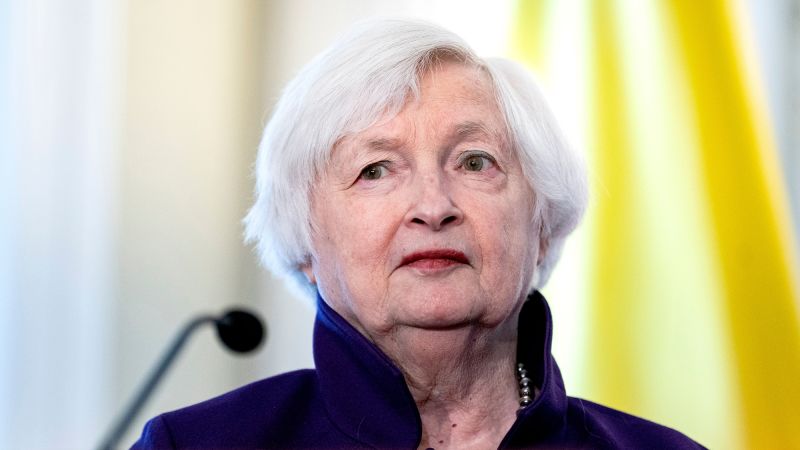 Министърът на финансите Джанет Йелън се очаква да предупреди банкери