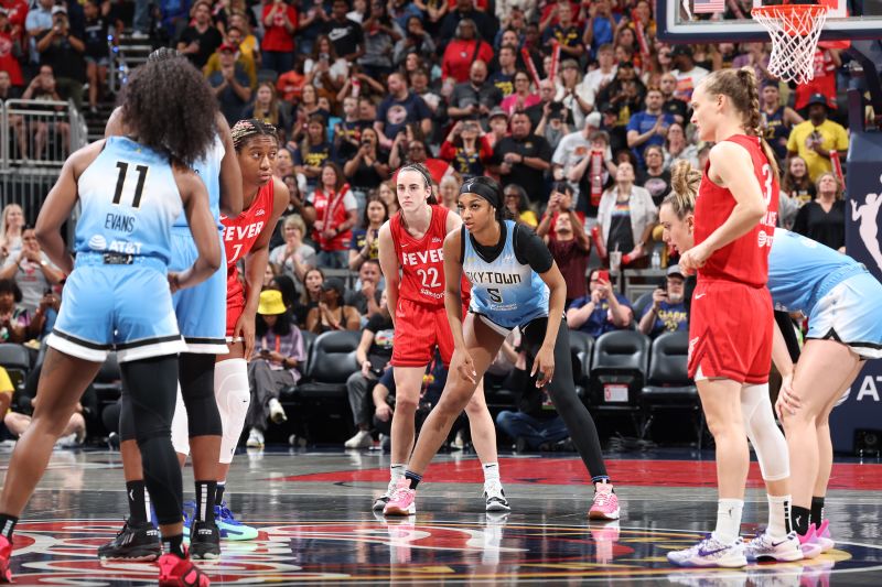 Caitlin Clark And Angel Reese Face Off In First WNBA Game As Indiana ...