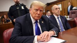 NEW YORK, NEW YORK - MAY 30: Former U.S. President Donald Trump sits in the courtroom during his hush money trial at Manhattan Criminal Court on May 30, 2024 in New York City. The second day of jury deliberations in the hush money trial of the former president are underway. Michael Cohen's $130,000 payment to Stormy Daniels is tied to former U.S. President Trump's 34 felony counts of falsifying business records in the first of his criminal cases to go to trial. (Photo by Michael M. Santiago/Getty Images)