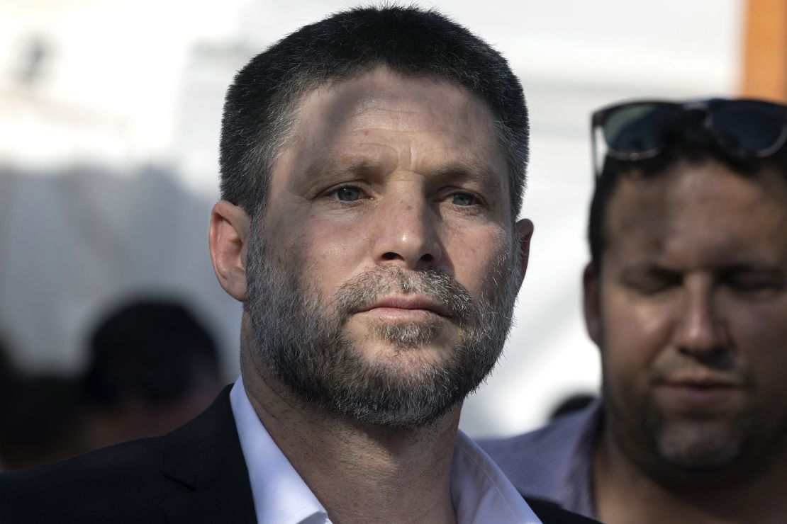 Israel's finance minister, Bezalel Smotrich, pictured in June 2024.