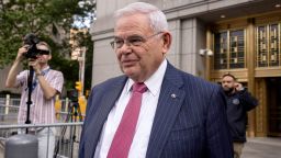 New Jersey Sen. Bob Menendez exits federal court in New York City on June 3, 2024.