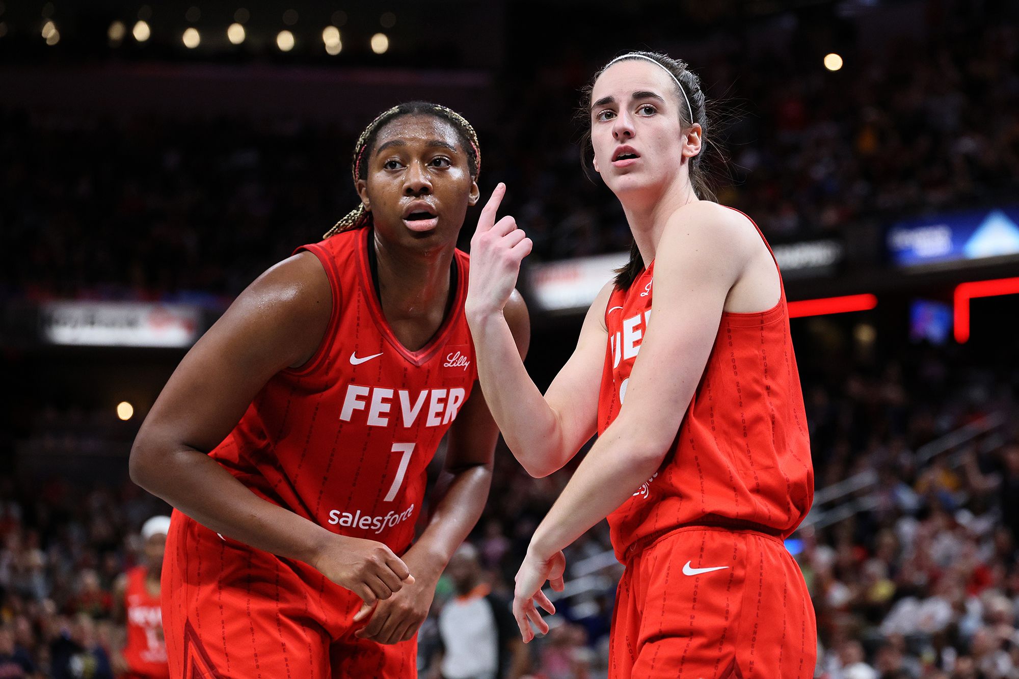 Caitlin Clark picks Indiana Fever teammate Aliyah Boston with the No. 1  pick in WNBA All-Star Game draft | CNN