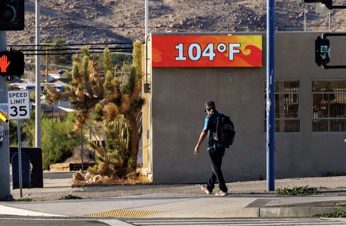 Triple-digit temperatures in Joshua Tree, California, on June 5.