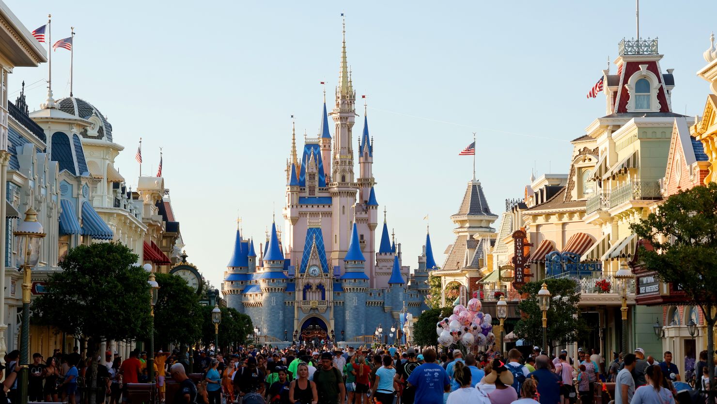 The Magic Kingdom Park at Walt Disney World on May 31, 2024, in Orlando, Florida.